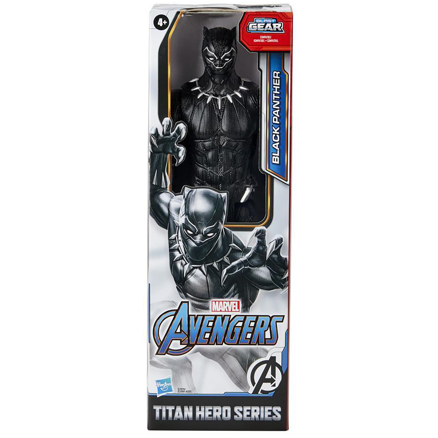 HASBRO - Black Panther Avengers Titan Hero Blast Gear h30 cm